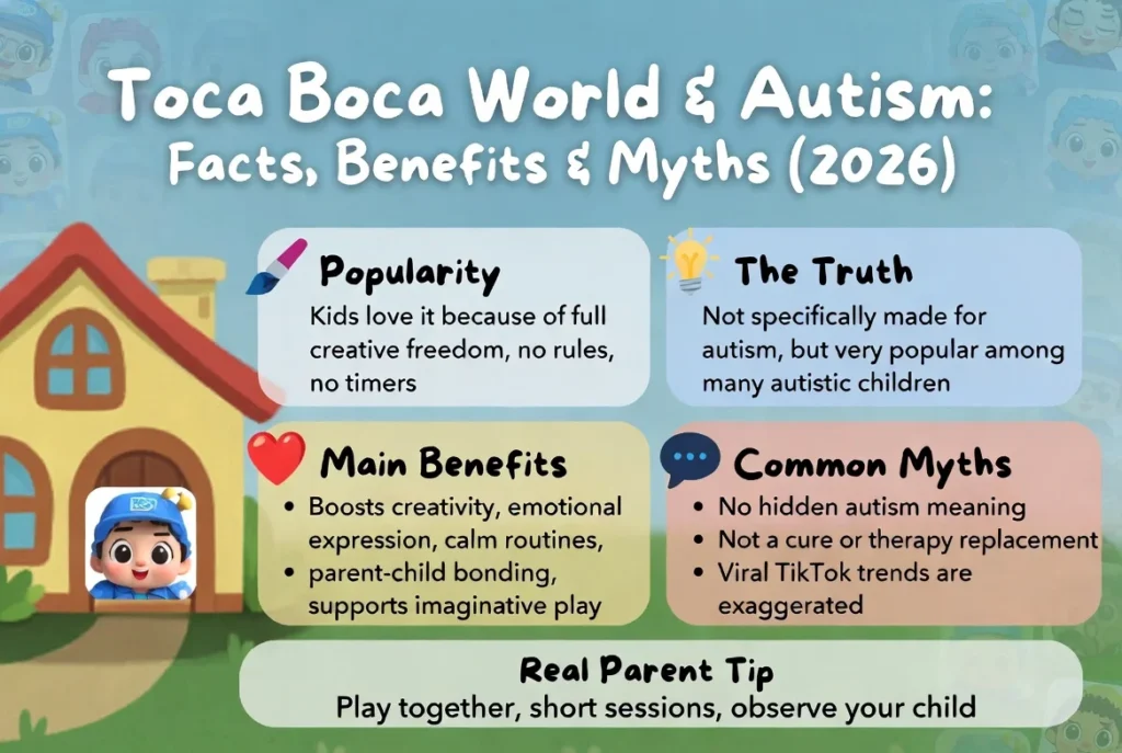 Toca Boca World & Autism:Facts, Benefits, Myths & Real Parent Experiences (2026 Guide) 2 Was Toca Boca Made For Kids with Autism