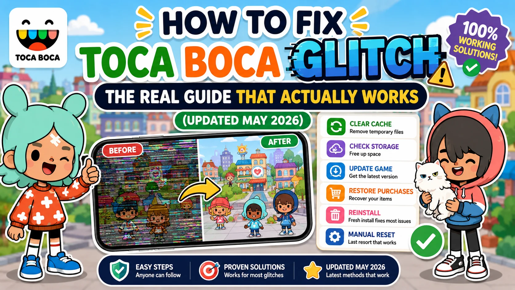 How to Fix Toca Boca Glitch